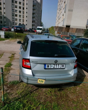 Skoda Fabia cena 49500 przebieg: 57137, rok produkcji 2018 z Warszawa małe 92
